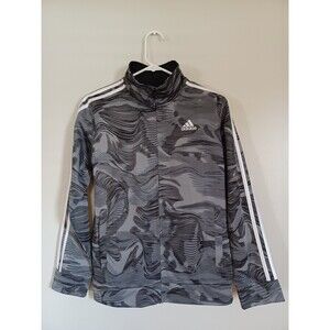 Adidas youth L zip up jacket